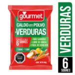 gourmet caldo verduras (18 bolsas x 6uni)