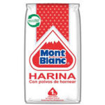 mont blanc harina con polvos de hornear (12x1kg)
